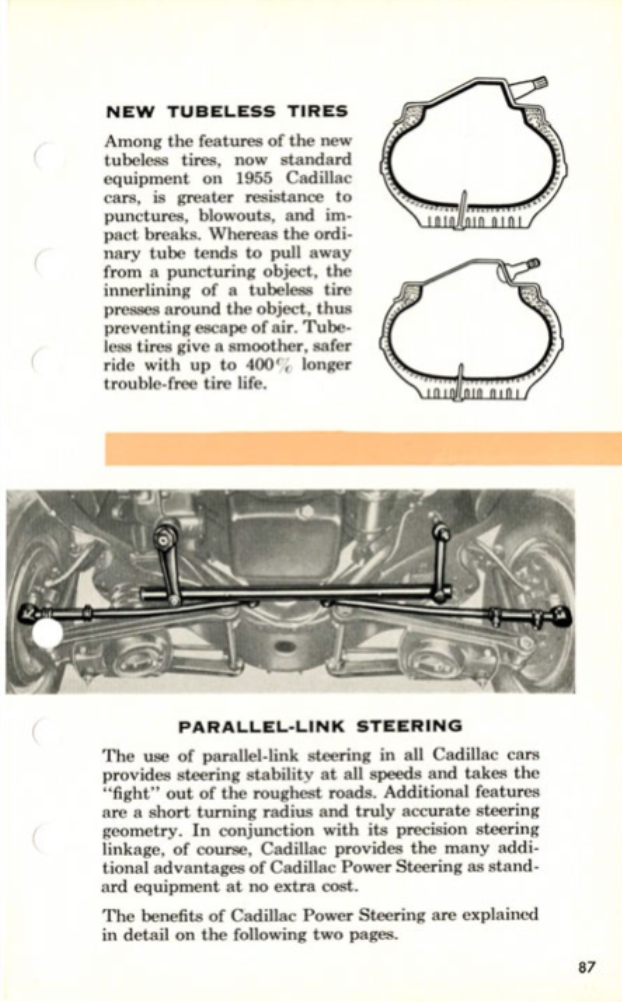 1955 Cadillac Salesmans Data Book Page 81